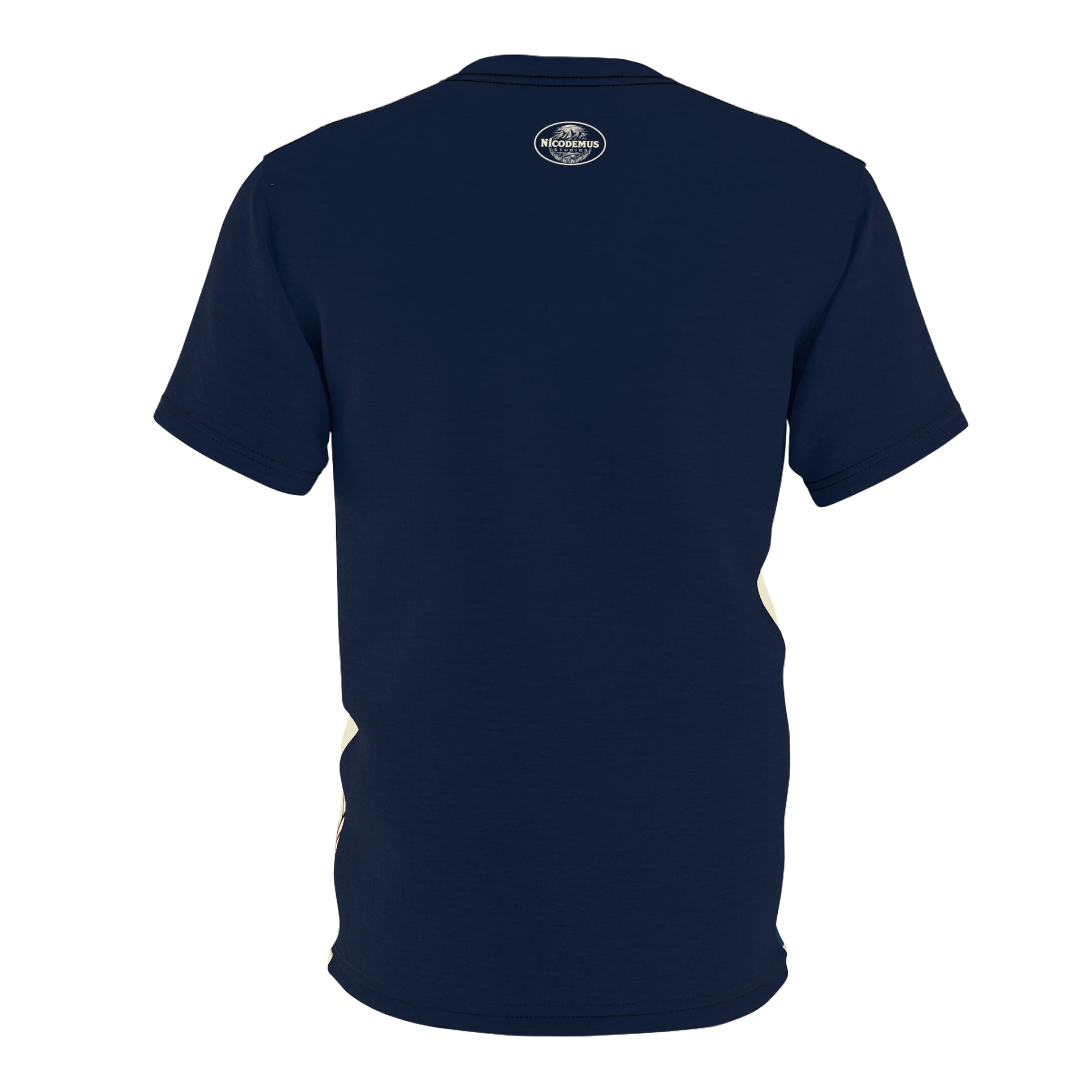 Unisex Graphic Tee Shirt | "Lunar Buck" by Nicodemus Studios-Nicodemus Studios