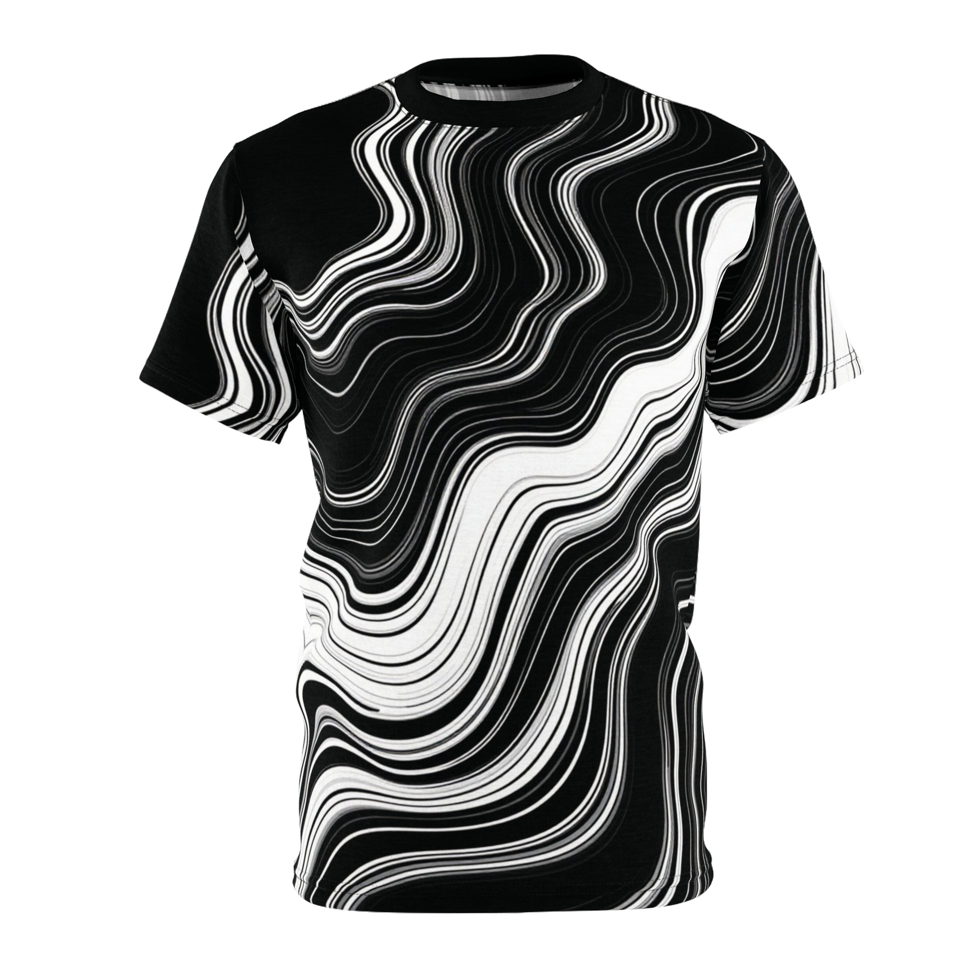 Unisex Graphic Tee Shirt | "Modern Stone"-Nicodemus Studios