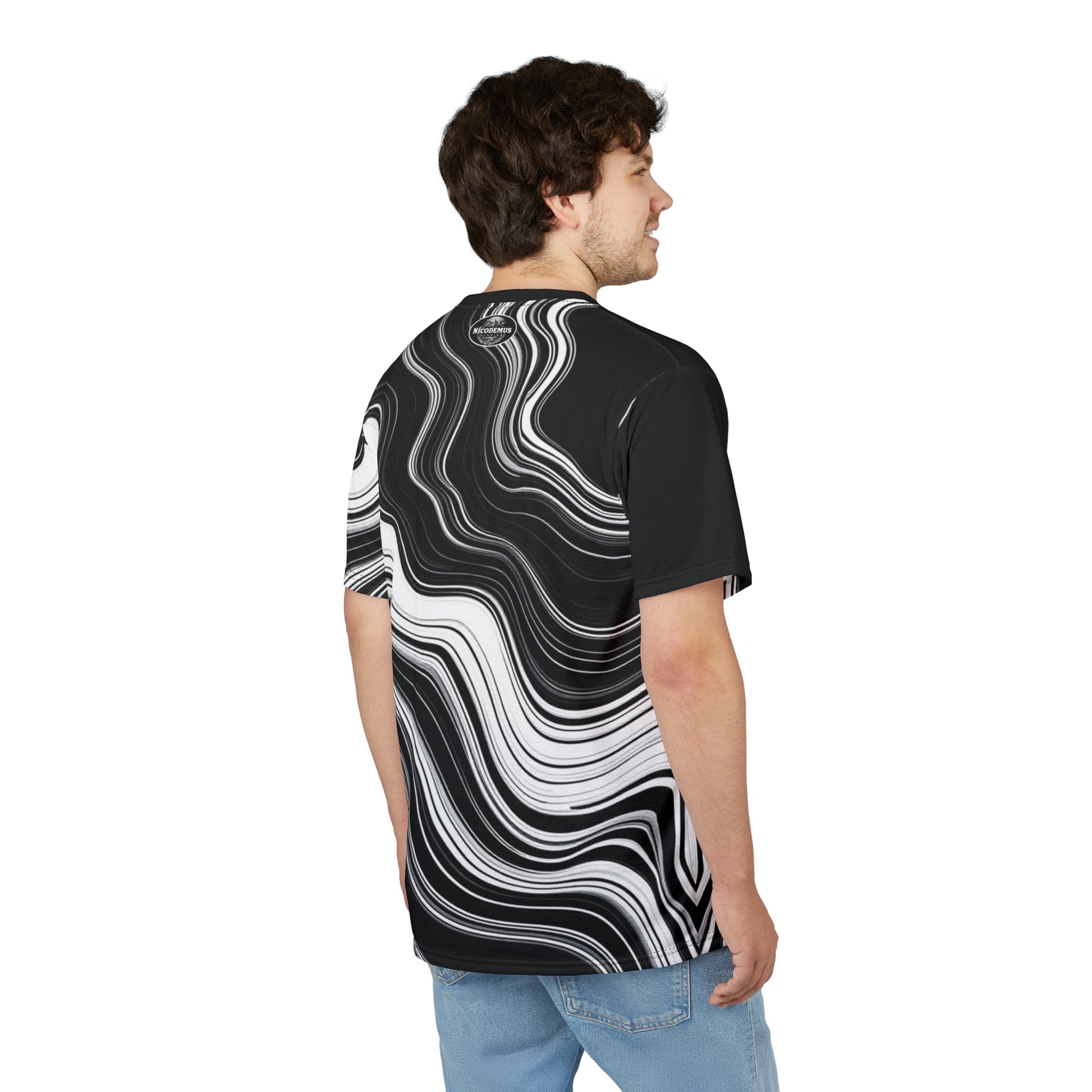 Unisex Graphic Tee Shirt | "Modern Stone"-Nicodemus Studios