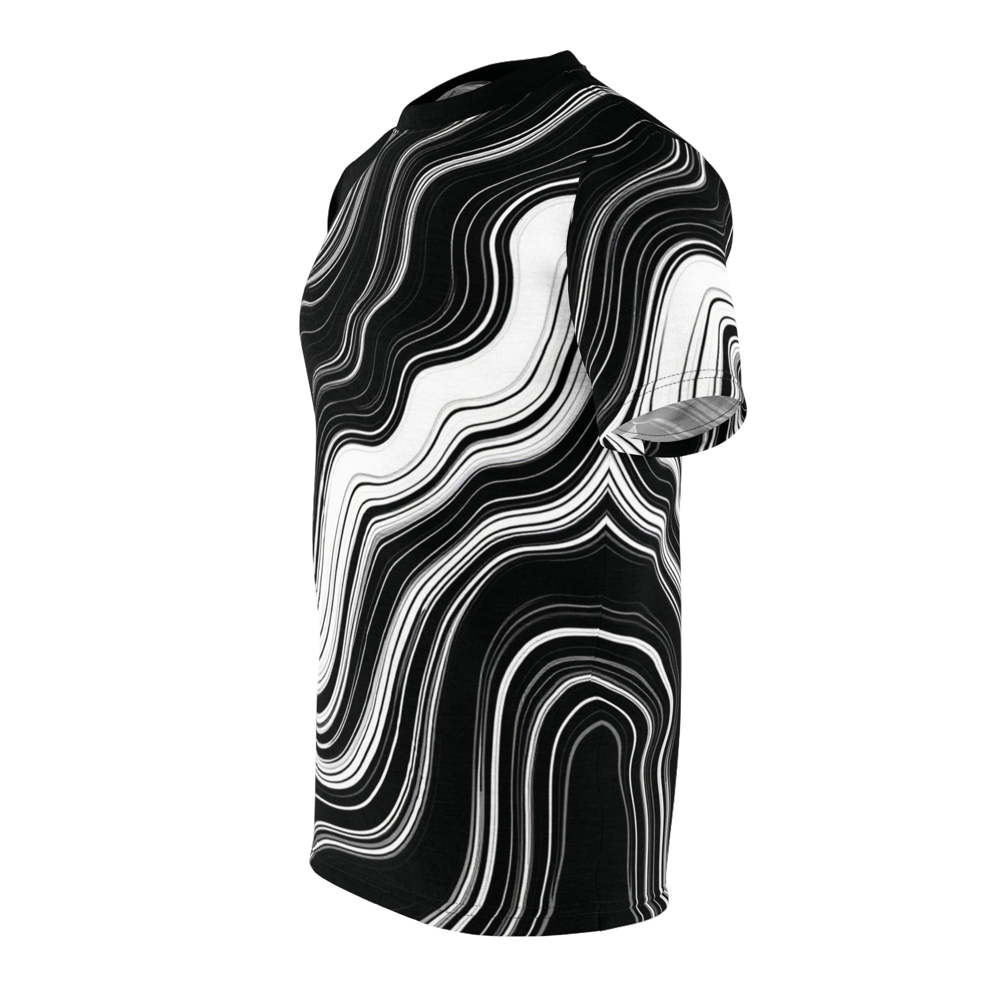 Unisex Graphic Tee Shirt | "Modern Stone"-Nicodemus Studios