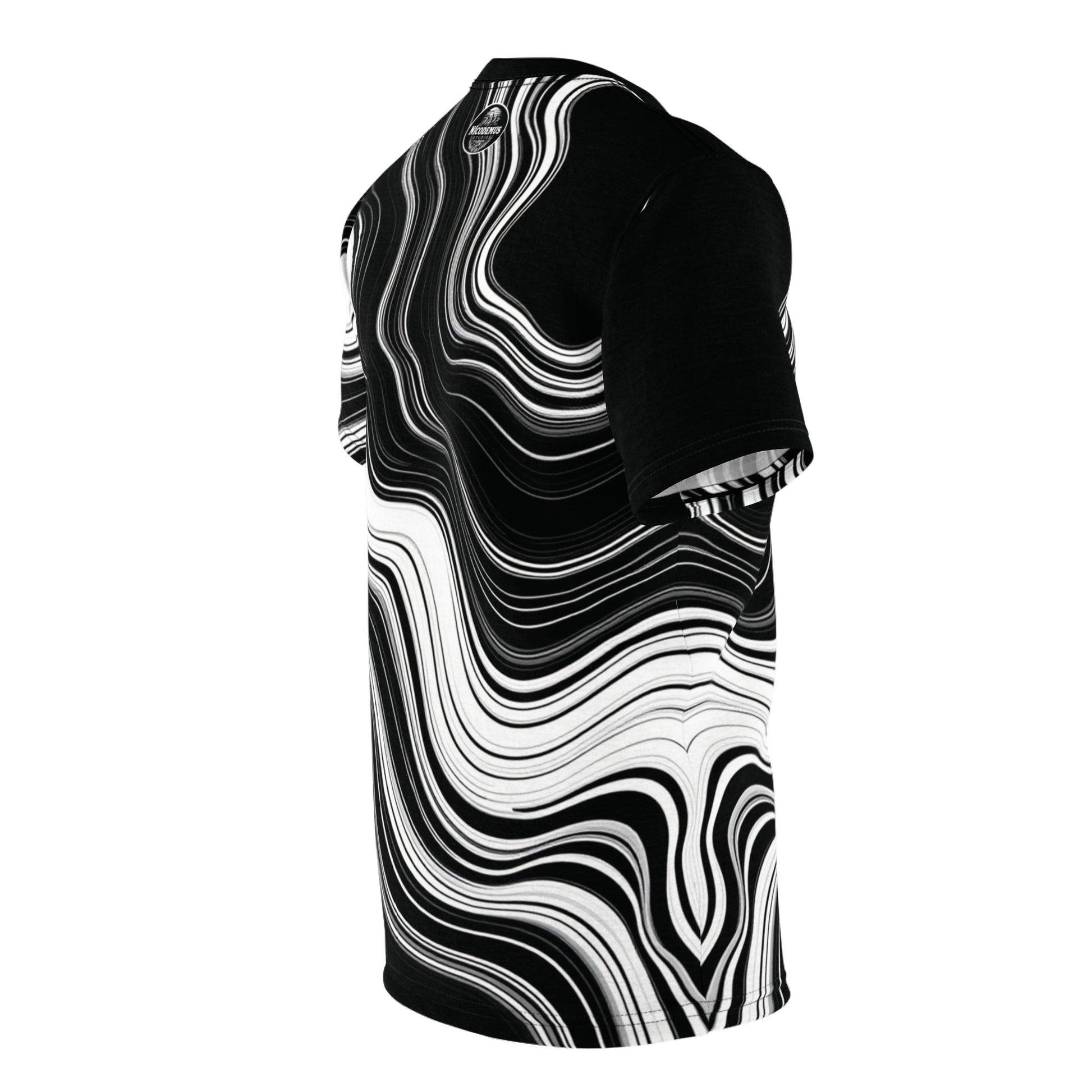 Unisex Graphic Tee Shirt | "Modern Stone"-Nicodemus Studios