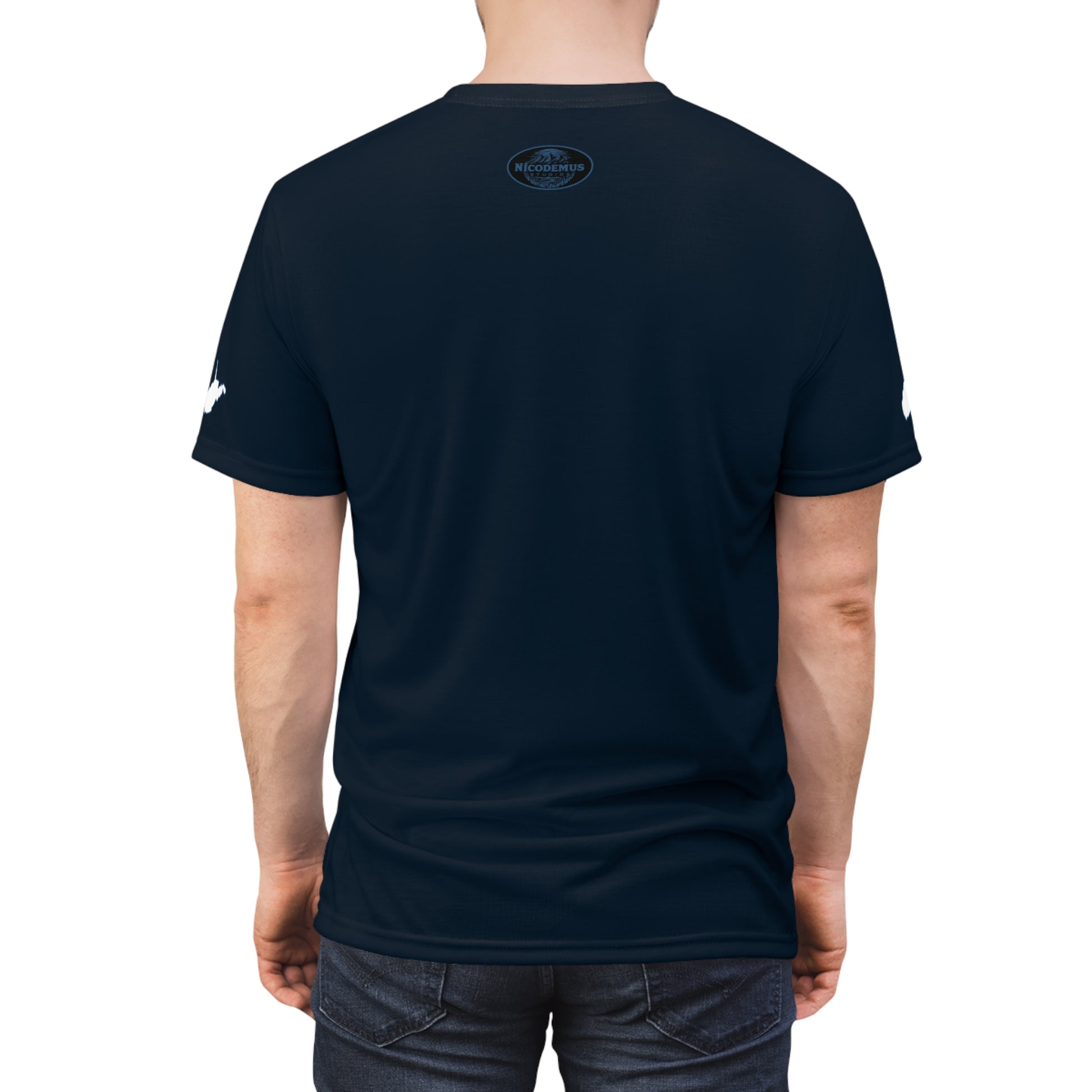 Unisex Graphic Tee Shirt | "Not Just Any Ol' Hippie West Virginia" by Nicodemus Studios-Nicodemus Studios