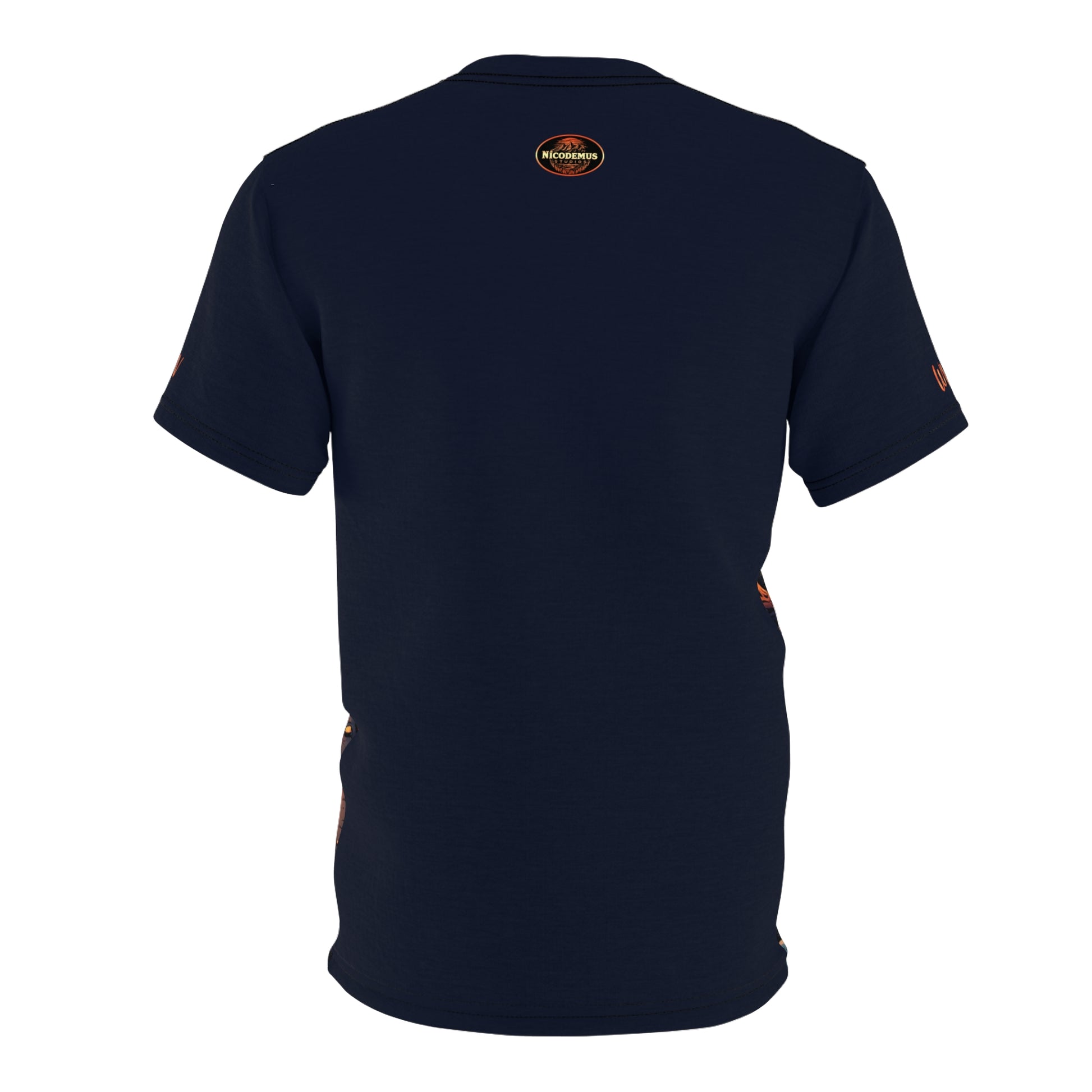 Unisex Graphic Tee Shirt | "Stories Burn Brighter Around a West Virginia Fire" by Nicodemus Studios-Nicodemus Studios