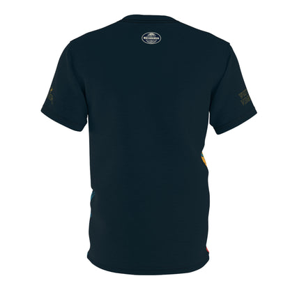 Unisex Graphic Tee Shirt | "WV Seasoned Hiker" by Nicodemus Studios-Nicodemus Studios