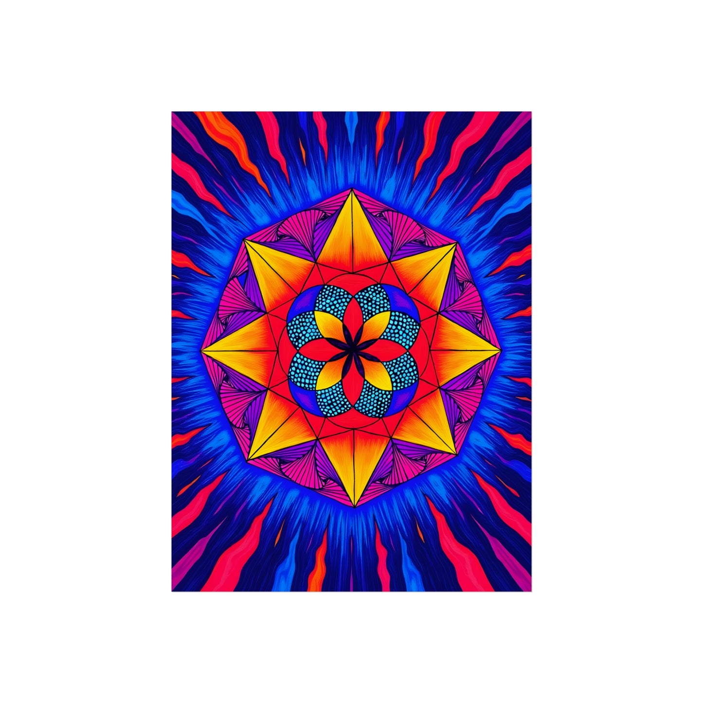 Vibrant Fine Art Matte Poster Print | "Life from Estar" by Nicodemus Studios-Nicodemus Studios