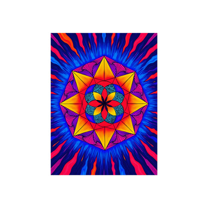 Vibrant Fine Art Matte Poster Print | "Life from Estar" by Nicodemus Studios-Nicodemus Studios