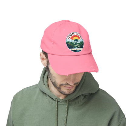 Vintage Dad Style Hat | "Almost Heaven West Virginia"-Nicodemus Studios