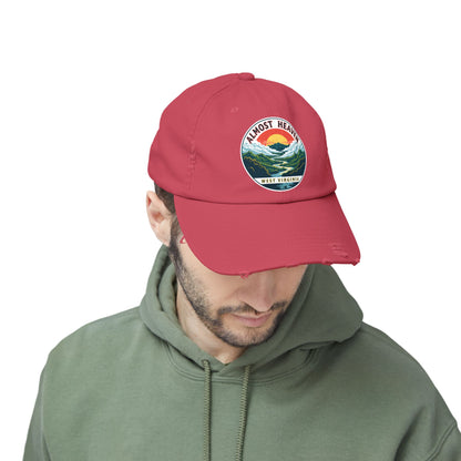 Vintage Dad Style Hat | "Almost Heaven West Virginia"-Nicodemus Studios