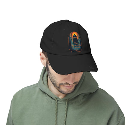 Vintage Distressed Cap| The Flatwoods Monster-Nicodemus Studios