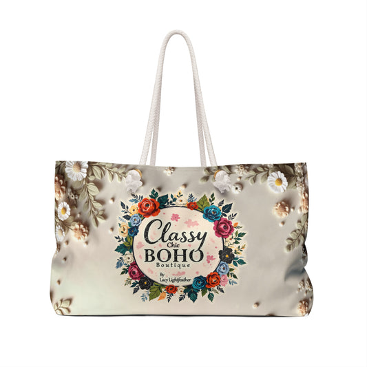 Weekender Bag | Classy Boho Chic Boutique-Nicodemus Studios