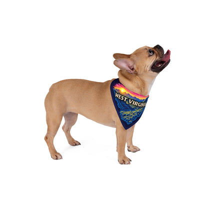 West Virginia Sunrise Pet Bandana Pets