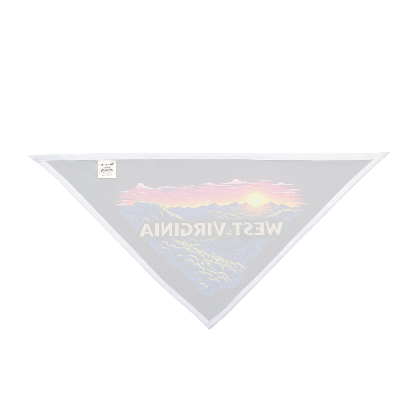 West Virginia Sunrise Pet Bandana Pets
