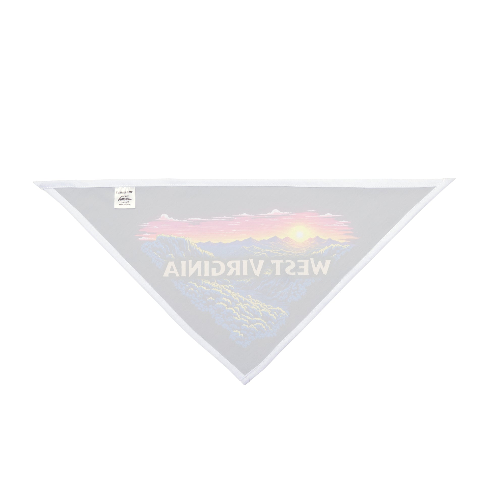 West Virginia Sunrise Pet Bandana Pets