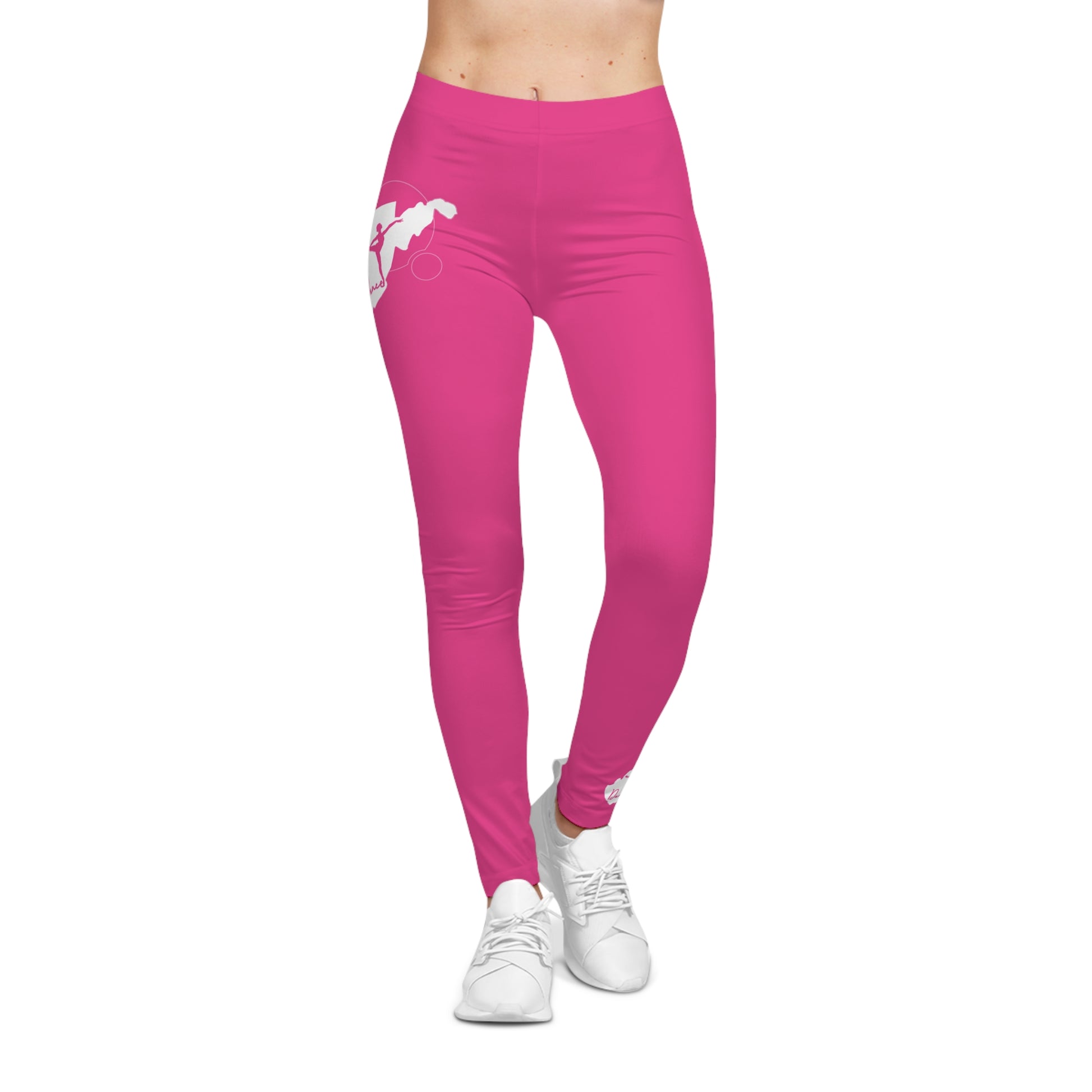 Women's Dance Leggings | WV Dance Script 01-Nicodemus Studios