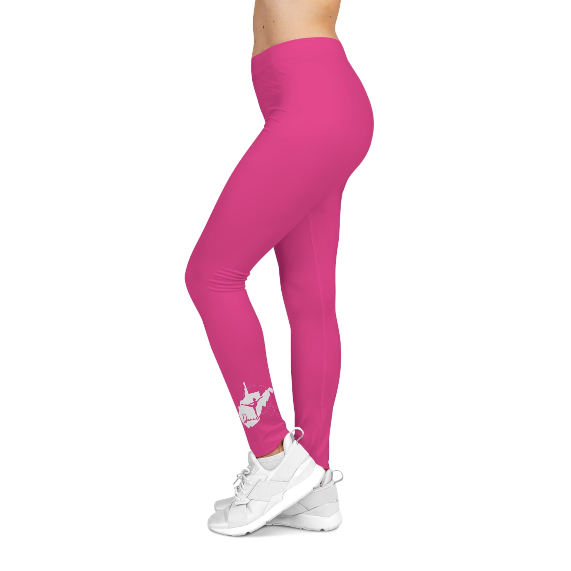 Women's Dance Leggings | WV Dance Script 01-Nicodemus Studios