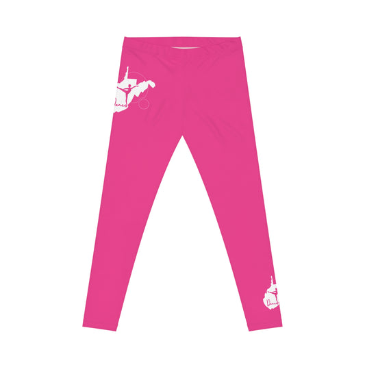 Women's Dance Leggings | WV Dance Script 01-XS-Seam thread color automatically matched to design-Nicodemus Studios
