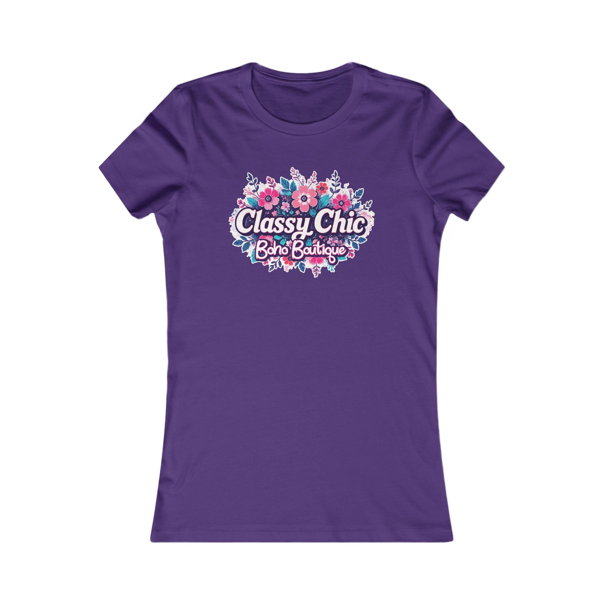Women's Graphic Tee | Classy Chic Boho Boutique-Team Purple-S-Nicodemus Studios