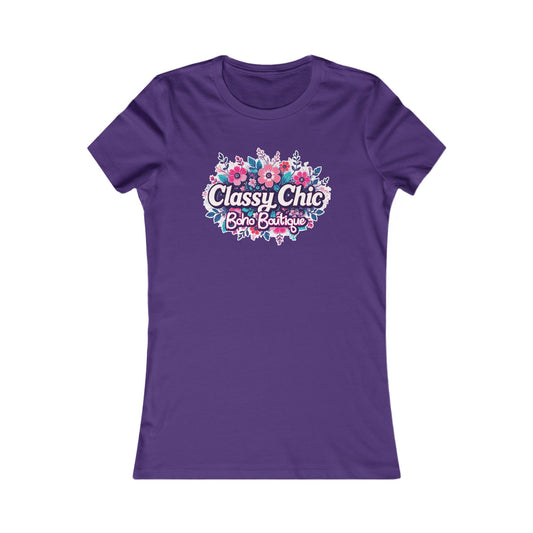 Women's Graphic Tee | Classy Chic Boho Boutique-Team Purple-S-Nicodemus Studios