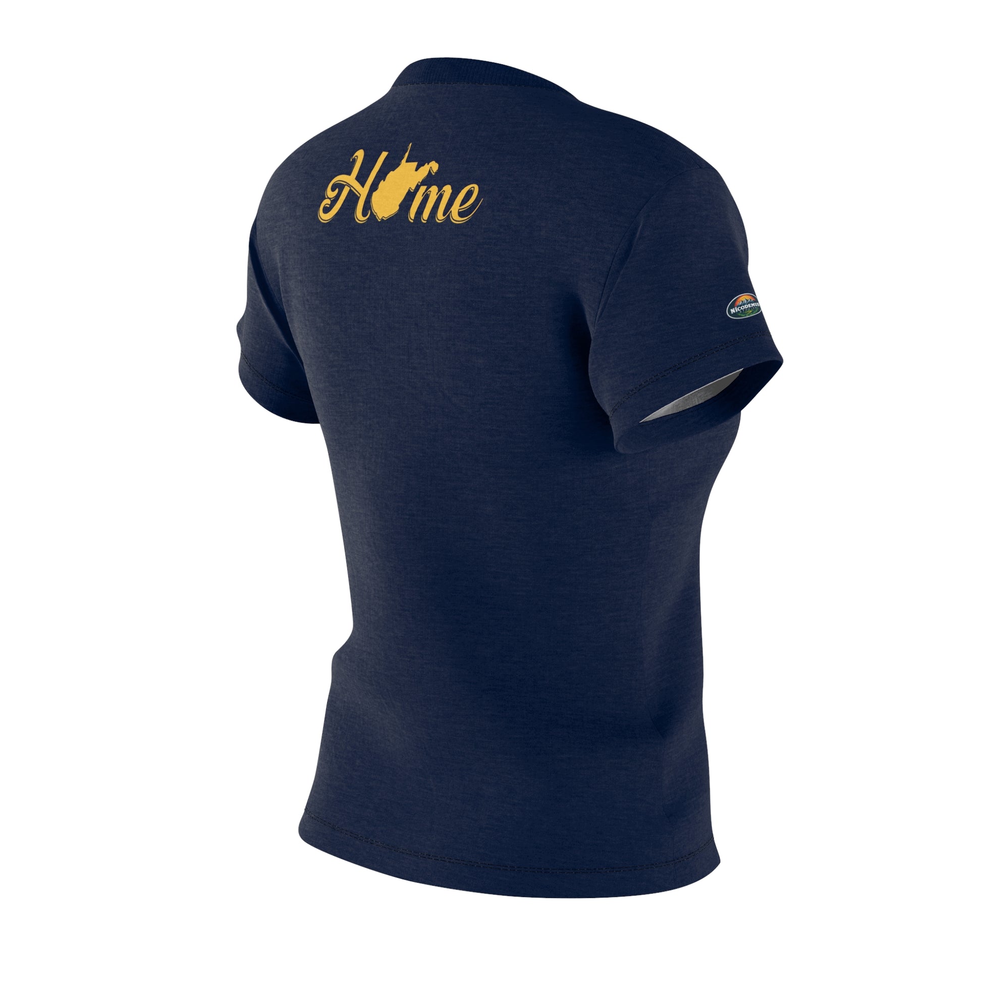 Women's Graphic Tee Shirt | "Home WV" by Nicodemus Studios-Nicodemus Studios
