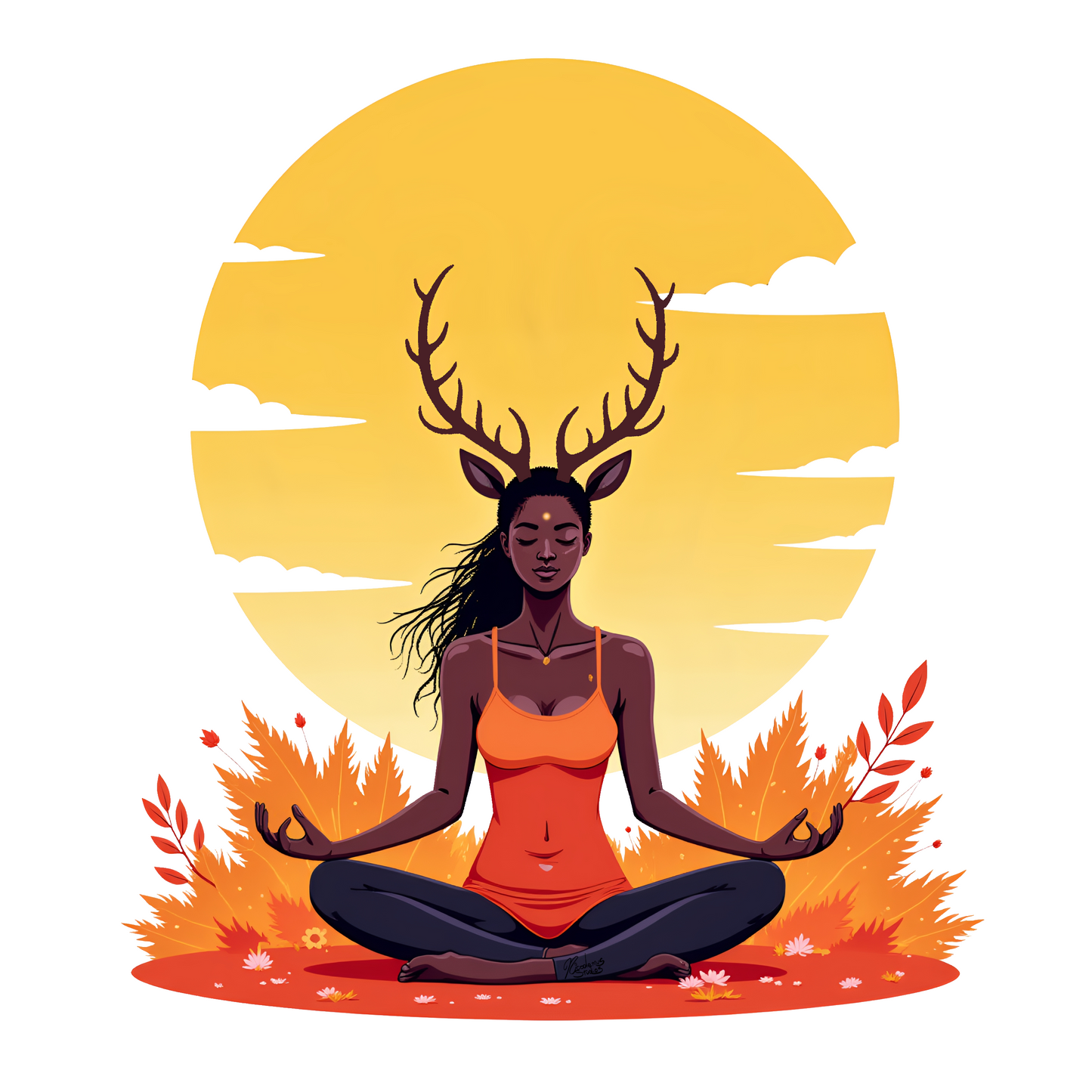 Women's Tee | Calm Bohemian-Nicodemus Studios