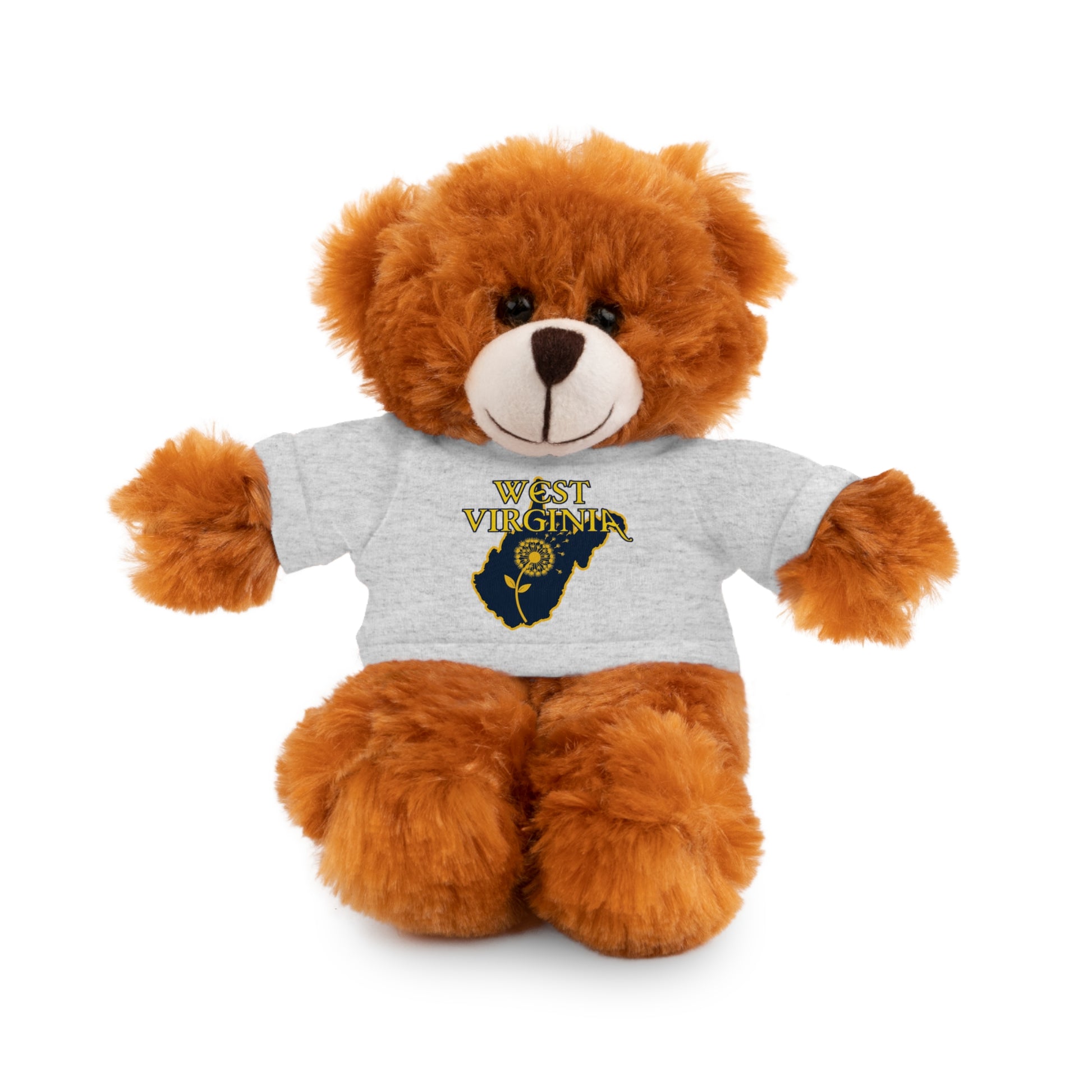 WV Plushies | West Virginia Dandelion Plushie Tee-Nicodemus Studios