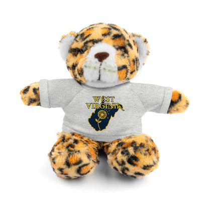 WV Plushies | West Virginia Dandelion Plushie Tee-Ash-Jaguar-8"-Nicodemus Studios