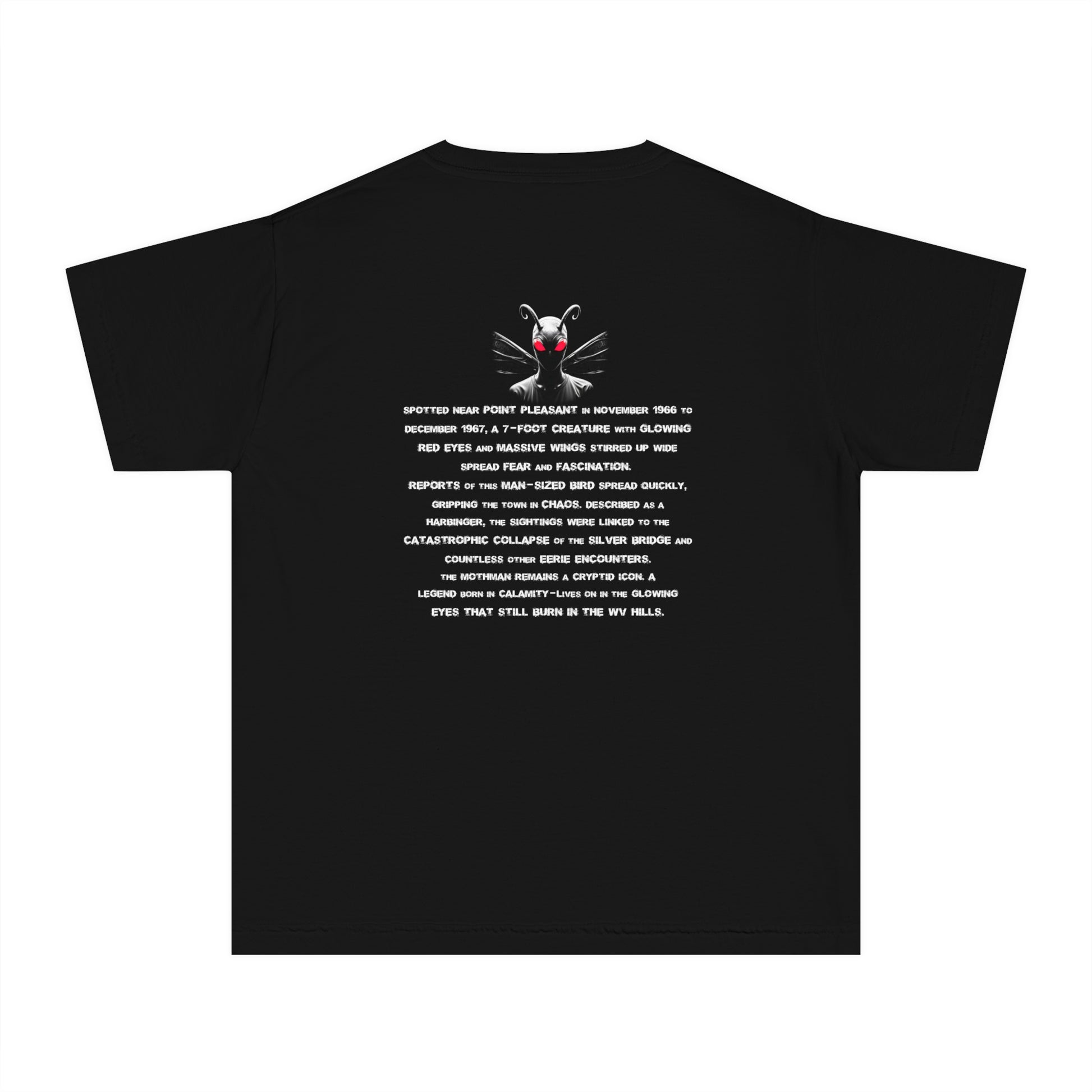 Youth Graphic Tee | Mothman-Nicodemus Studios